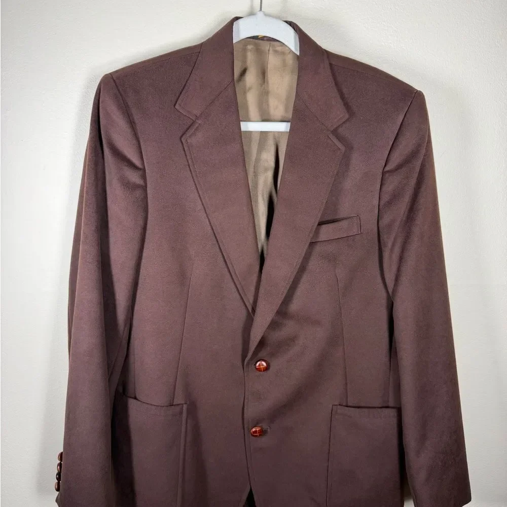 Haggar Classic Brown Sport Coat